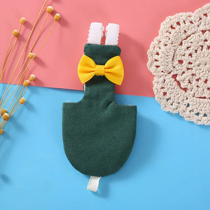 Pet Bird Diaper Clothes with Bowtie