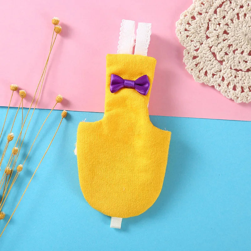 Pet Bird Diaper Clothes with Bowtie