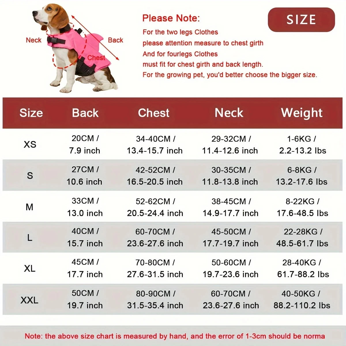 Dog Safety Life Jacket with Handle