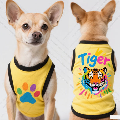 Quick-Dry Tiger Breathable Pet Vest