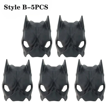 1-10PCS Funny Pet Avengers Mask Set Halloween Cosplay Costume for Dogs Cats Party Dress Up Holiday Outfit Pet Supplies