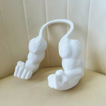 3D Printed Creative Cat Muscle Arms Halloween Pet Costume Role Play Accessories Lightweight Neck Arm Band Funny Gift For Cats