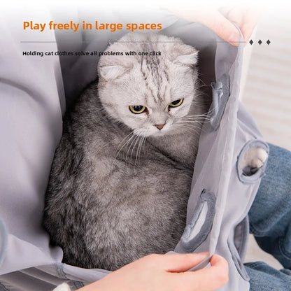 Pet Grooming Smock Anti-Fur Summer Design Leak-Proof Apron with Breathable Mesh for Cats Dogs Hugger Anti-Hair Clothing