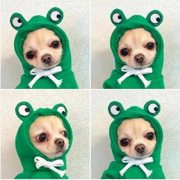 Cat Dog Hoodies Clothing Autumn Winter Cute Style Pet New Year Cute Funny Keep Warm Prevent Shedding Hair