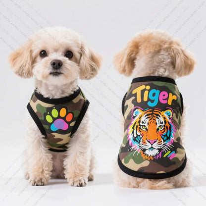 Quick-Dry Tiger Breathable Pet Vest