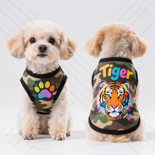 Quick-Dry Tiger Breathable Pet Vest