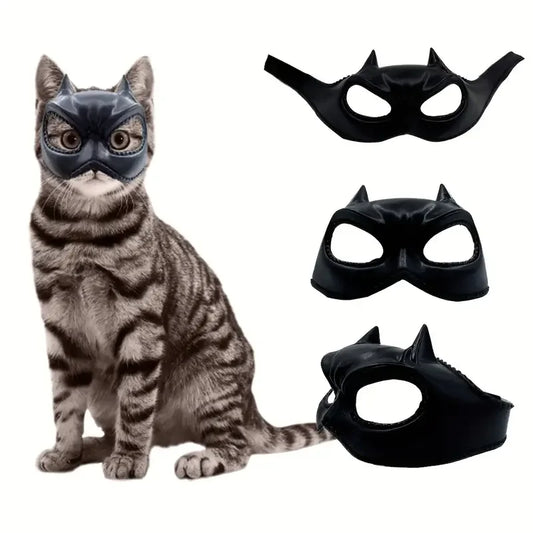 1-10PCS Funny Pet Avengers Mask Set Halloween Cosplay Costume for Dogs Cats Party Dress Up Holiday Outfit Pet Supplies