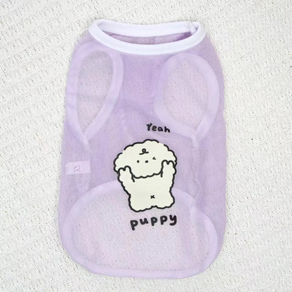Breathable Pet cute Summer Outfit