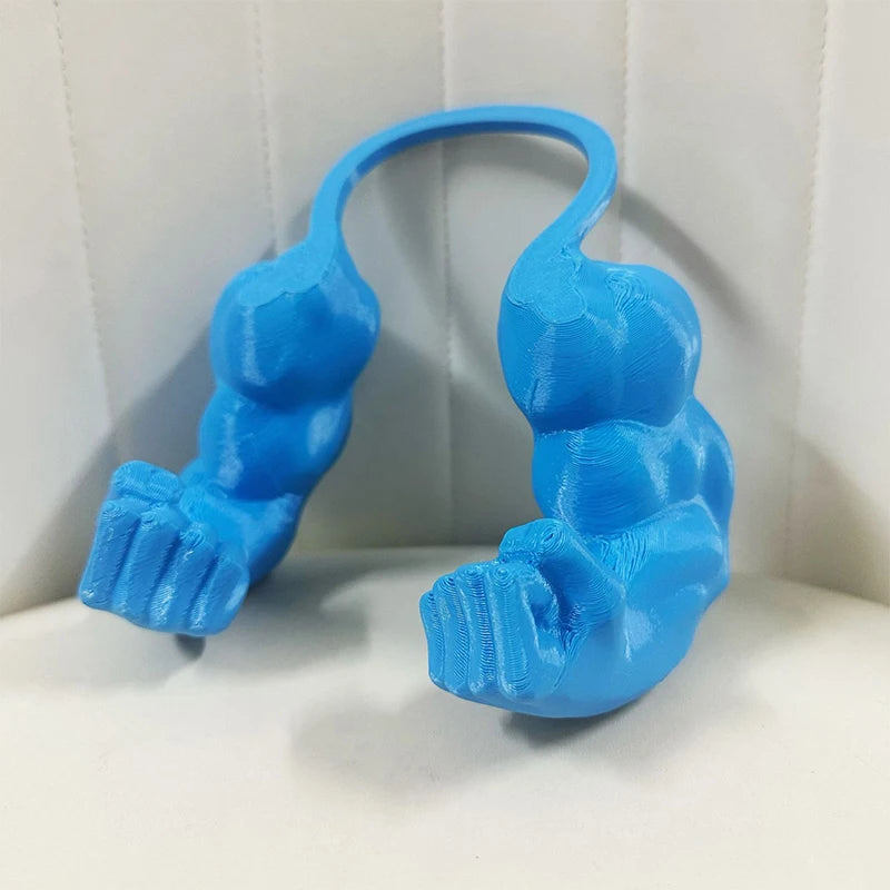 3D Printed Creative Cat Muscle Arms Halloween Pet Costume Role Play Accessories Lightweight Neck Arm Band Funny Gift For Cats