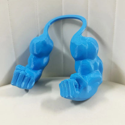 3D Printed Creative Cat Muscle Arms Halloween Pet Costume Role Play Accessories Lightweight Neck Arm Band Funny Gift For Cats