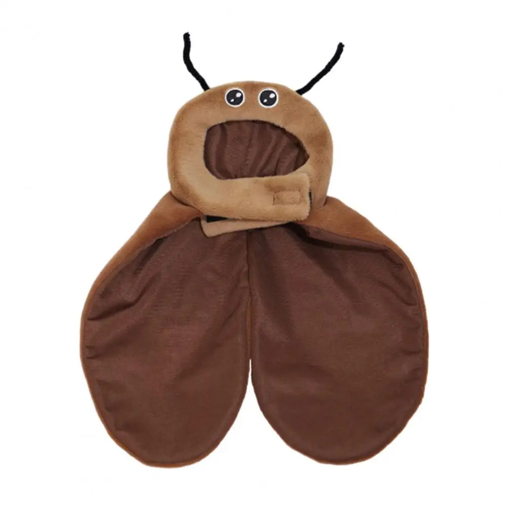 Cat Cockroach Cape Cute Cockroach Cape Antennae Costume for Small Medium Pet Cosplay Apparel for Cats Dogs Pet Costume