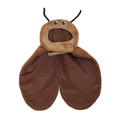 Cat Cockroach Cape Cute Cockroach Cape Antennae Costume for Small Medium Pet Cosplay Apparel for Cats Dogs Pet Costume
