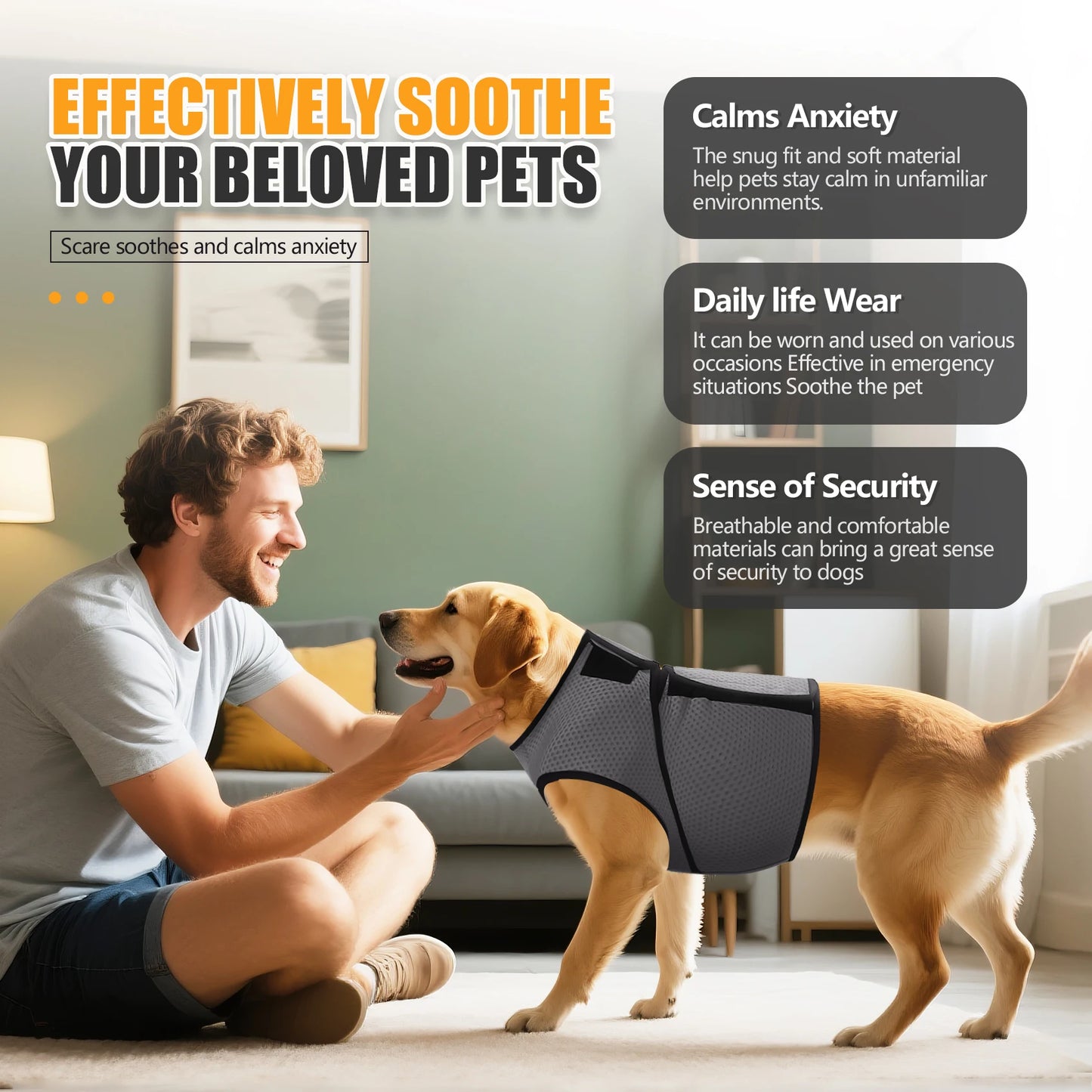 Anti-Anxiety Dog & Cat Vest
