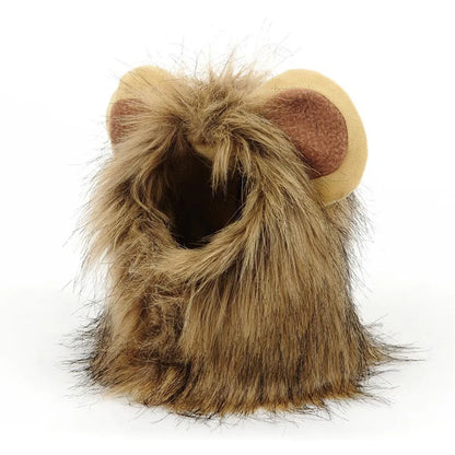 Cat Lion Mane Halloween Costume for Cats Lion Costume for Small Dogs Cats and Kitten Outfits for Halloween Christmas Pet Clothes