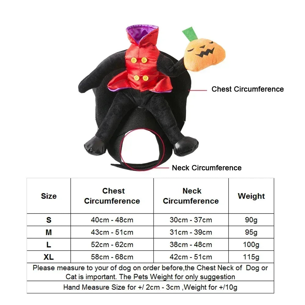 Pet Halloween Horse Riding Outfit