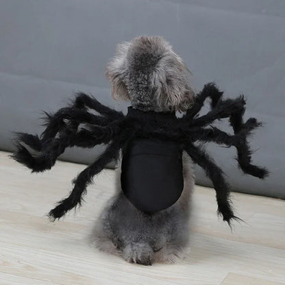 Pet Cats Dogs Funny Cosplay Spider Costume Halloween Dog Cat Clothes Halloween Party Costumes for Small Medium Dog Cats Costumes
