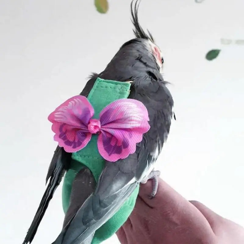 Washable Cute Pet Bird Diaper & Flight Suit