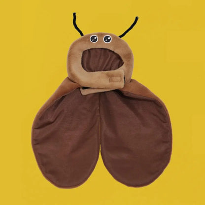 Cat Cockroach Cape Cute Cockroach Cape Antennae Costume for Small Medium Pet Cosplay Apparel for Cats Dogs Pet Costume