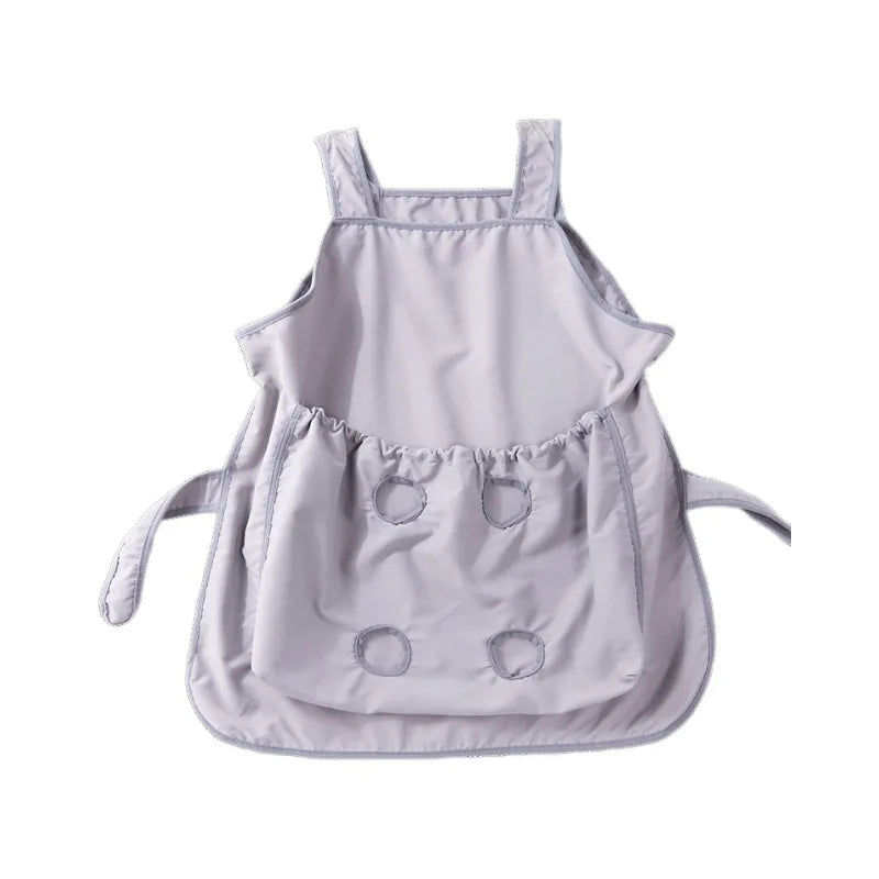 Pet Grooming Smock Anti-Fur Summer Design Leak-Proof Apron with Breathable Mesh for Cats Dogs Hugger Anti-Hair Clothing