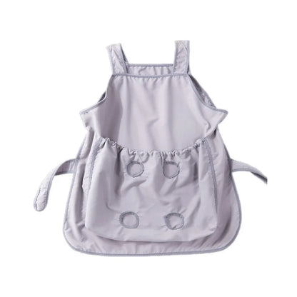 Pet Grooming Smock Anti-Fur Summer Design Leak-Proof Apron with Breathable Mesh for Cats Dogs Hugger Anti-Hair Clothing
