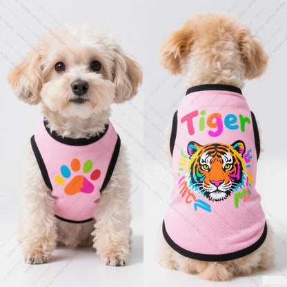 Quick-Dry Tiger Breathable Pet Vest
