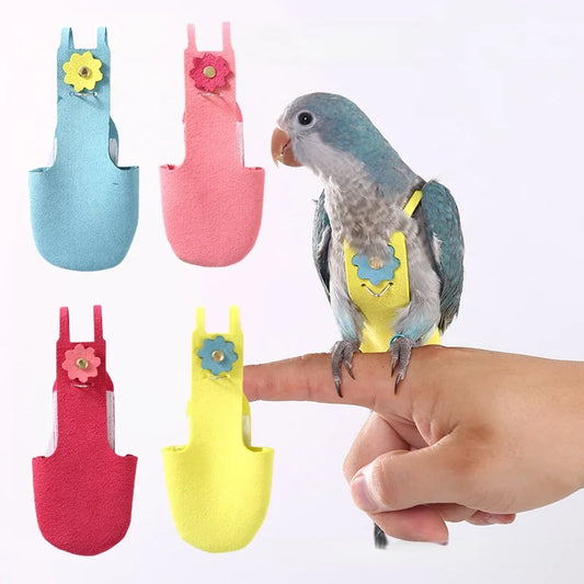 Pet Bird Cute Flower Flight Suit