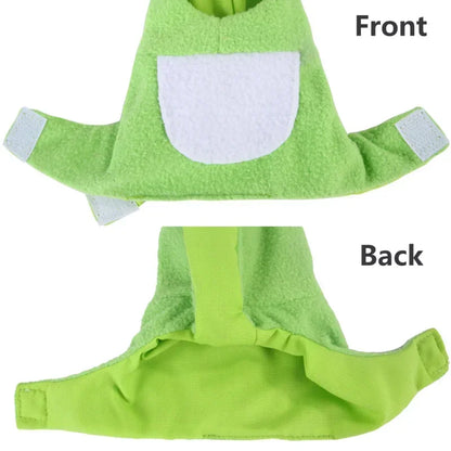 Frog-Shaped Bird Flight Suit