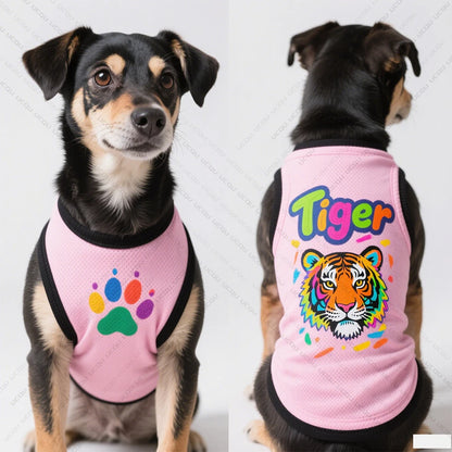Quick-Dry Tiger Breathable Pet Vest