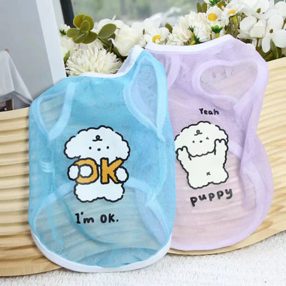 Breathable Pet cute Summer Outfit