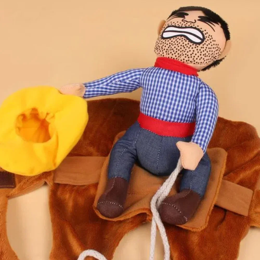 Funny Cowboy Dog Costume