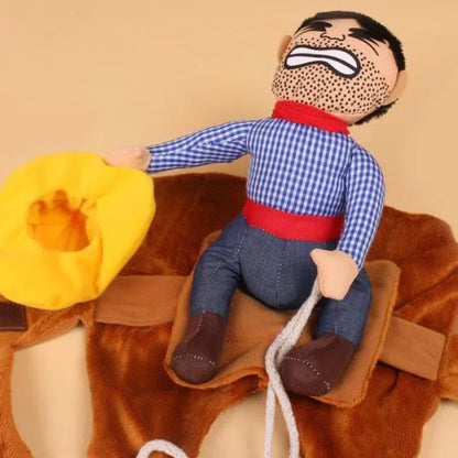 Funny Cowboy Dog Costume