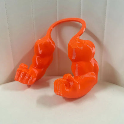3D Printed Creative Cat Muscle Arms Halloween Pet Costume Role Play Accessories Lightweight Neck Arm Band Funny Gift For Cats