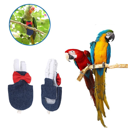 Pet Bird Diaper & Flight Outfit