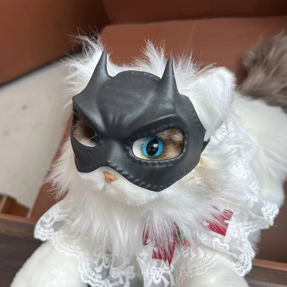 1-10PCS Funny Pet Avengers Mask Set Halloween Cosplay Costume for Dogs Cats Party Dress Up Holiday Outfit Pet Supplies