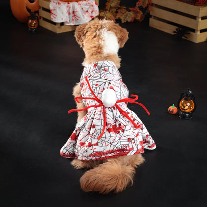 Halloween Dog Dress – Spider & Skull
